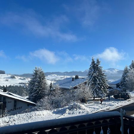 Helle Wohnung Mit Grossem Balkon Oberreute Extérieur photo